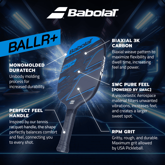 Babolat Ballr+ Pickleball Paddle