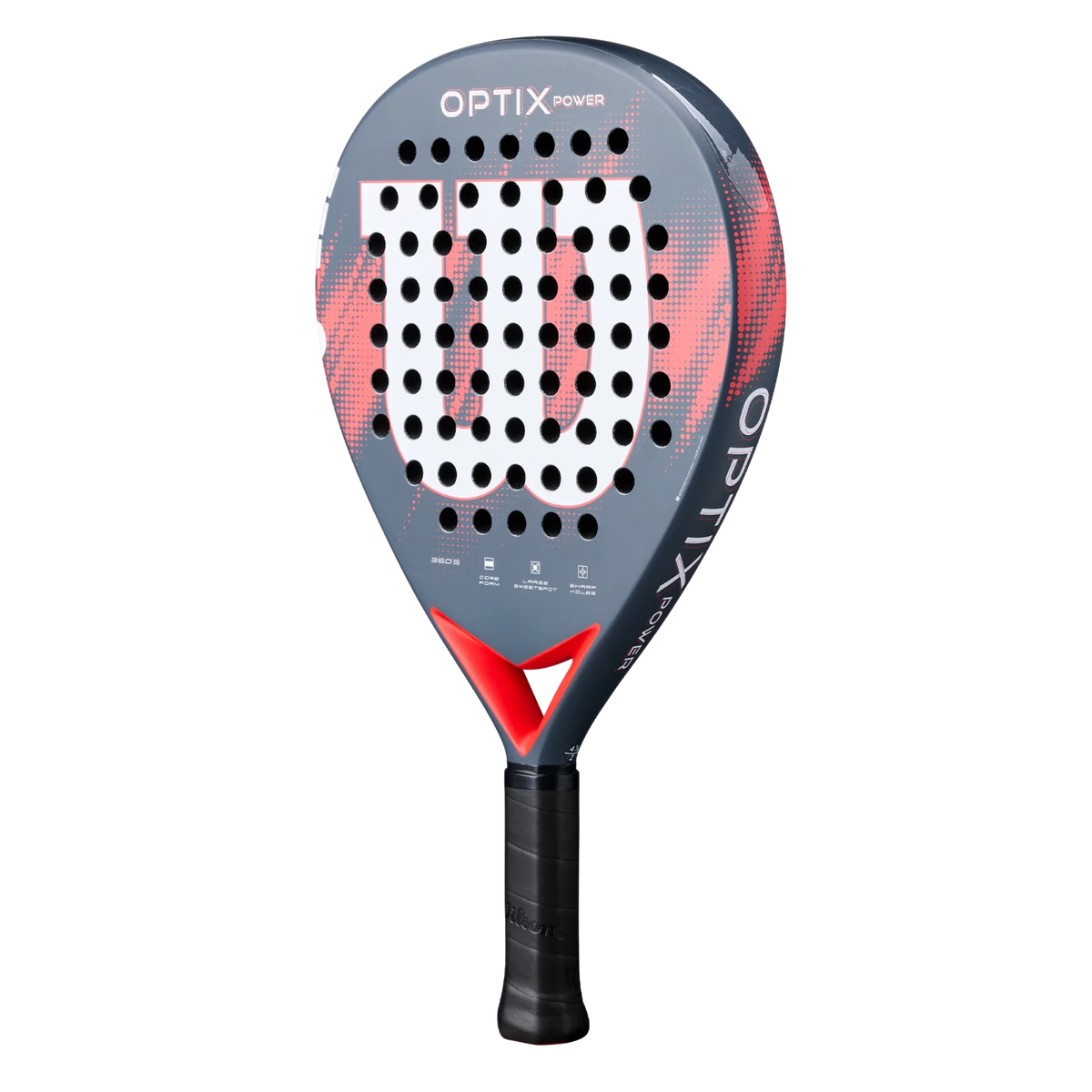 Wilson Optix V2 Padel Paddle - Red
