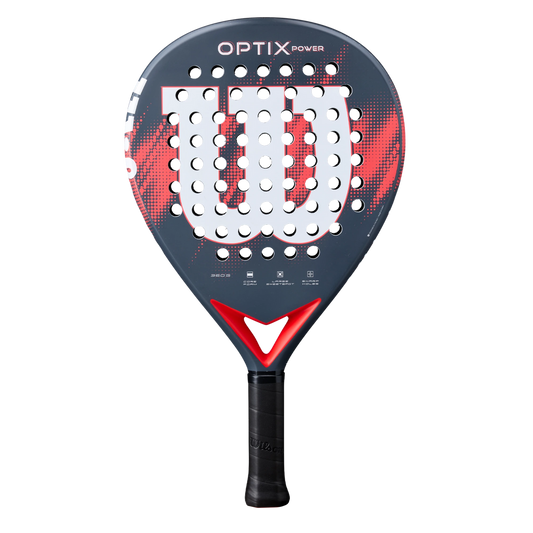 Wilson Optix V2 Padel Paddle - Red