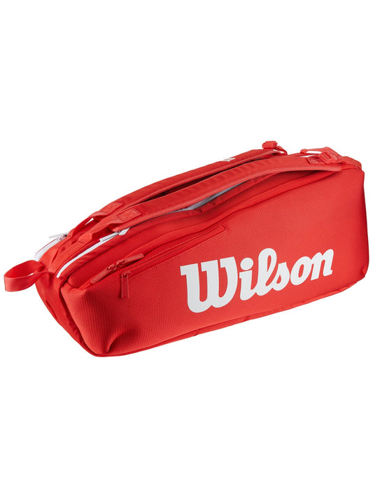 Wilson Super Tour Red 6 Pack